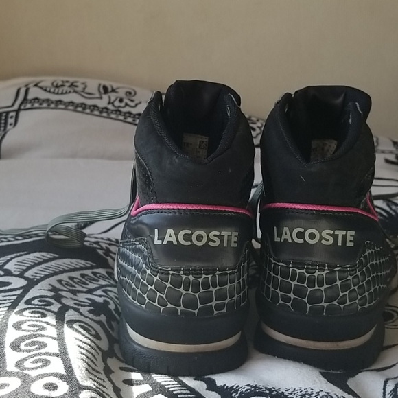 Lacoste High Top Glow in the Dark Sneaker - Picture 7 of 8